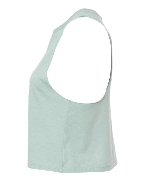 BELLA + CANVAS Women's Racerback Crop Tank 6682 - HatFlow Company
