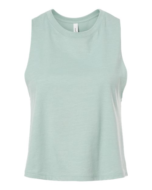 BELLA + CANVAS Women's Racerback Crop Tank 6682 - HatFlow Company
