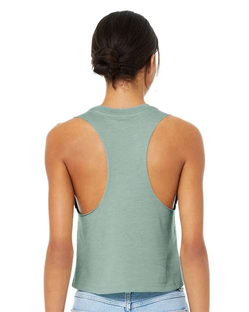 BELLA + CANVAS Women's Racerback Crop Tank 6682 - HatFlow Company