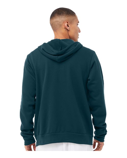 BELLA + CANVAS Unisex Sponge Fleece Full-Zip Hoodie Sweatshirt 3739 - HatFlow Company