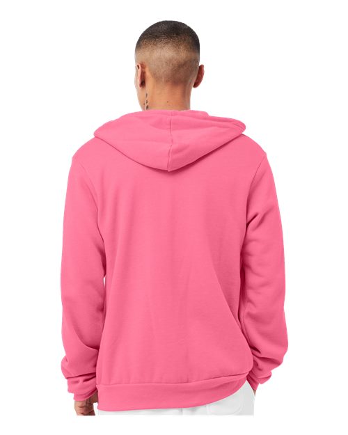 BELLA + CANVAS Unisex Sponge Fleece Full-Zip Hoodie Sweatshirt 3739 - HatFlow Company
