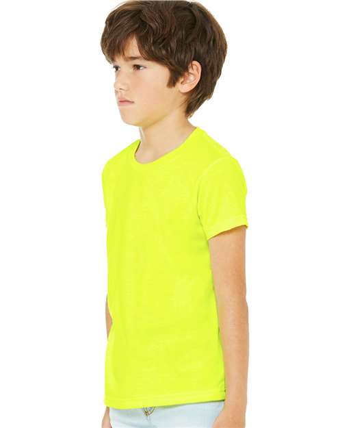 BELLA + CANVAS Youth CVC Jersey Tee 3001YCVC