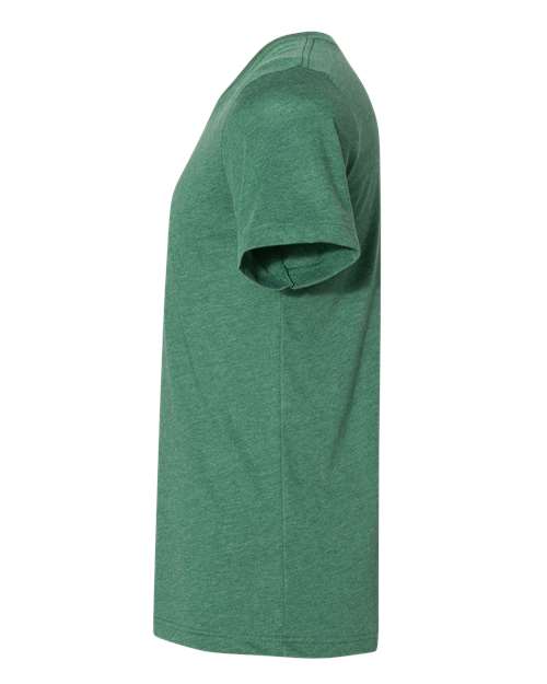 BELLA + CANVAS Unisex Heather CVC V-Neck Tee 3005CVC