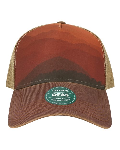 LEGACY Old Favorite Five-Panel Trucker Cap OFAFP - HatFlow Company