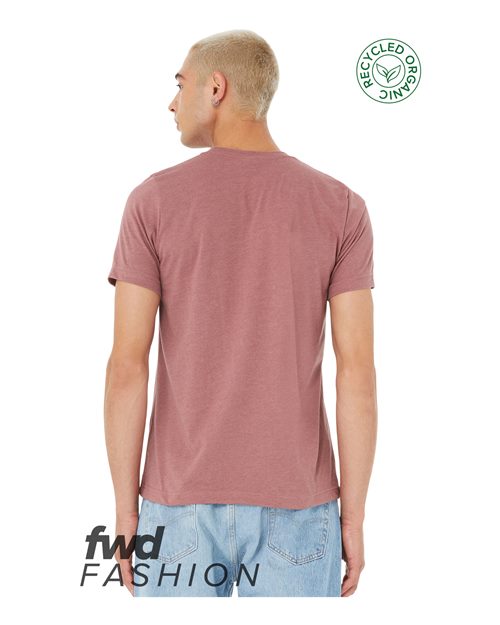 BELLA + CANVAS Unisex FWD Fashion Jersey Recycled Organic Tee 3001RCY - HatFlow Company
