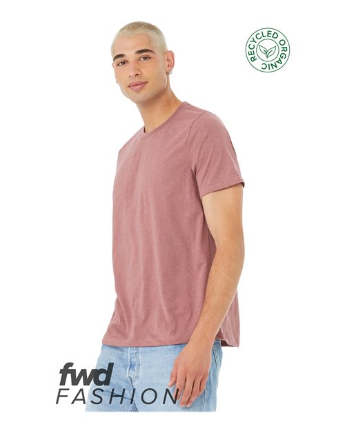 BELLA + CANVAS Unisex FWD Fashion Jersey Recycled Organic Tee 3001RCY - HatFlow Company