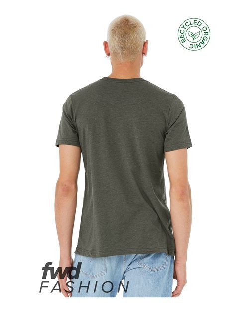 BELLA + CANVAS Unisex FWD Fashion Jersey Recycled Organic Tee 3001RCY - HatFlow Company