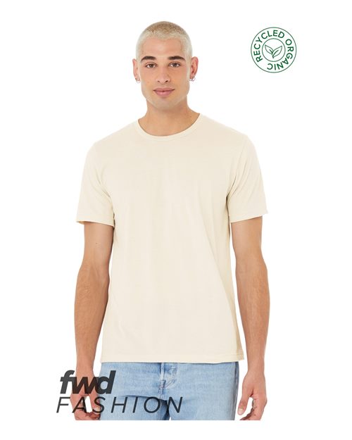 BELLA + CANVAS Unisex FWD Fashion Jersey Recycled Organic Tee 3001RCY - HatFlow Company