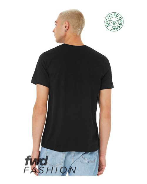 BELLA + CANVAS Unisex FWD Fashion Jersey Recycled Organic Tee 3001RCY - HatFlow Company