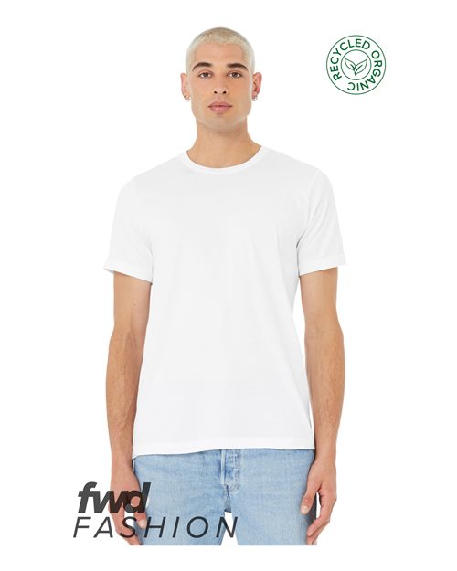 BELLA + CANVAS Unisex FWD Fashion Jersey Recycled Organic Tee 3001RCY - HatFlow Company