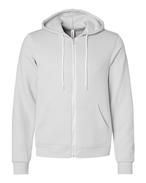 BELLA + CANVAS Unisex Sponge Fleece Full-Zip Hoodie Sweatshirt 3739 - HatFlow Company