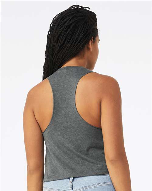 BELLA + CANVAS Women's Racerback Crop Tank 6682 - HatFlow Company