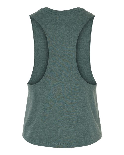 BELLA + CANVAS Women's Racerback Crop Tank 6682 - HatFlow Company