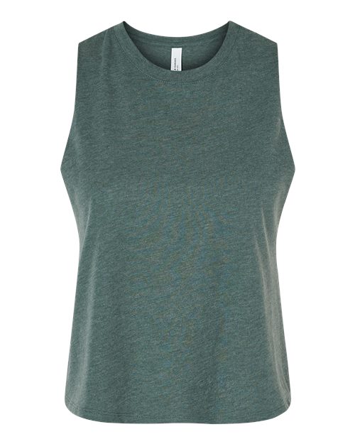 BELLA + CANVAS Women's Racerback Crop Tank 6682 - HatFlow Company