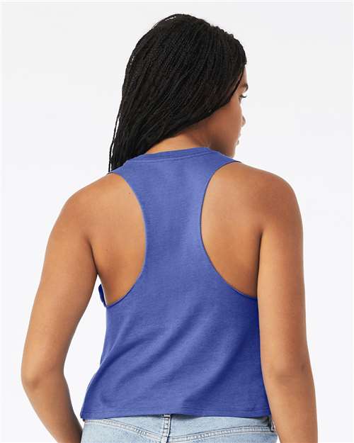 BELLA + CANVAS Women's Racerback Crop Tank 6682 - HatFlow Company