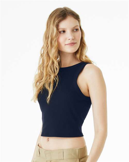 BELLA + CANVAS Women's Micro Rib Racer Tank 1019 - HatFlow Company