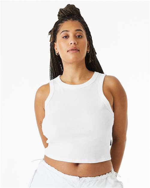 BELLA + CANVAS Women's Micro Rib Racer Tank 1019 - HatFlow Company