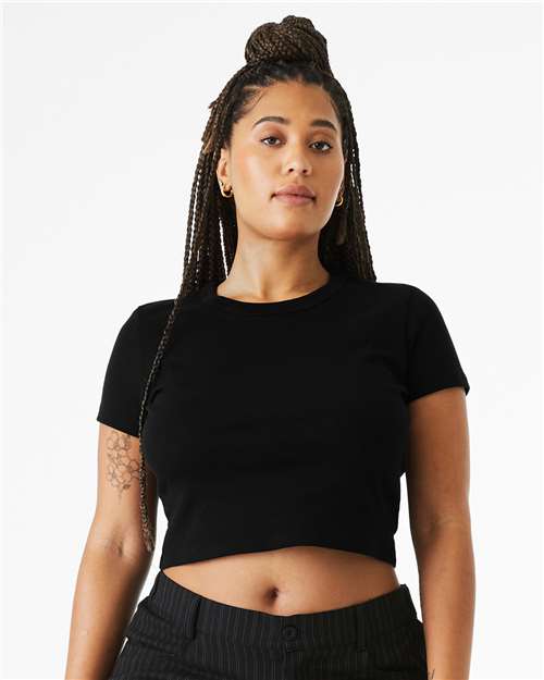 BELLA + CANVAS Women's Micro Rib Baby Tee 1010