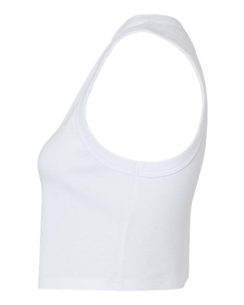 BELLA + CANVAS Women's Micro Rib Muscle Crop Tank 1013