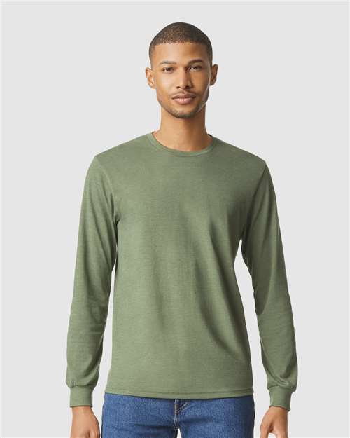 Gildan Unisex Softstyle® CVC Long Sleeve T-Shirt 64440CVC - HatFlow Company