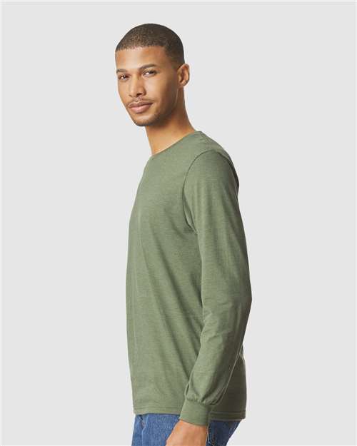 Gildan Unisex Softstyle® CVC Long Sleeve T-Shirt 64440CVC - HatFlow Company