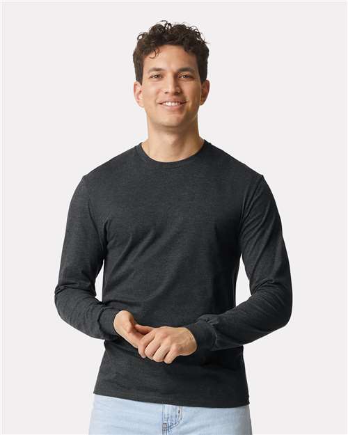Gildan Unisex Softstyle® CVC Long Sleeve T-Shirt 64440CVC - HatFlow Company