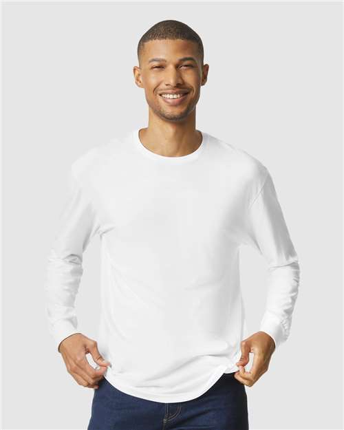 Gildan Unisex Softstyle® CVC Long Sleeve T-Shirt 64440CVC - HatFlow Company