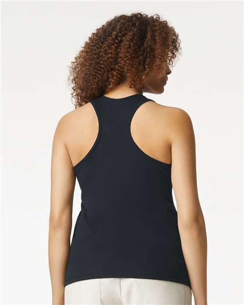 Gildan Women's Softstyle® CVC Racerback Tank Top 64220LCVC - HatFlow Company