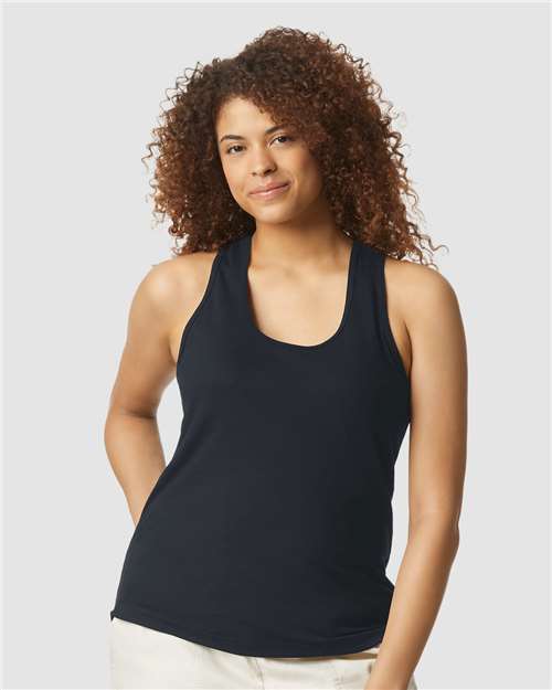 Gildan Women's Softstyle® CVC Racerback Tank Top 64220LCVC - HatFlow Company