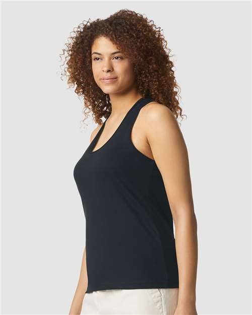 Gildan Women's Softstyle® CVC Racerback Tank Top 64220LCVC - HatFlow Company