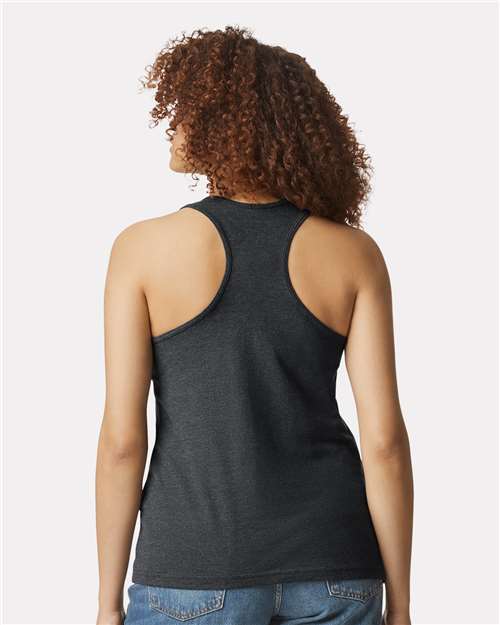 Gildan Women's Softstyle® CVC Racerback Tank Top 64220LCVC - HatFlow Company