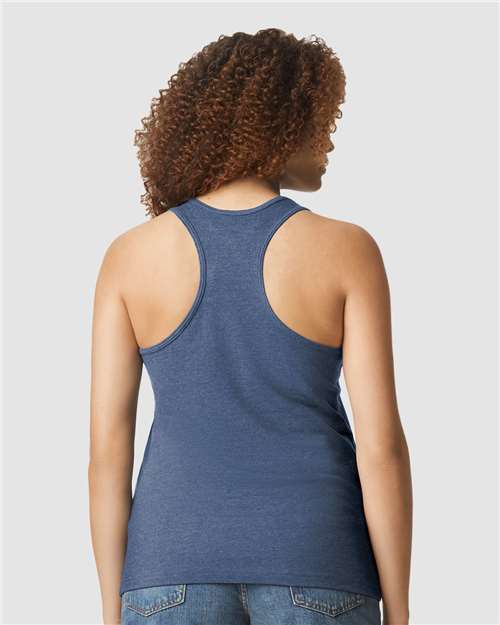 Gildan Women's Softstyle® CVC Racerback Tank Top 64220LCVC - HatFlow Company
