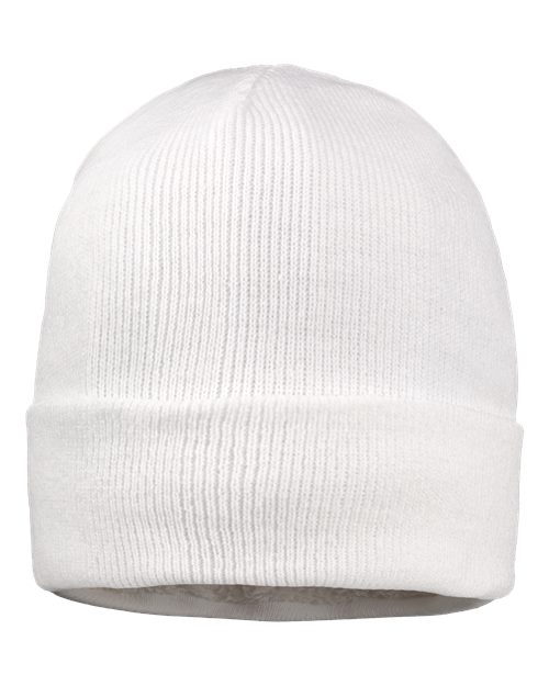 Sportsman 12" Sherpa Lined Cuffed Beanie SP12SL - HatFlow Company