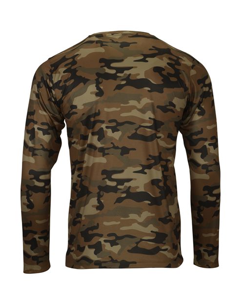 Paragon Men's Woodland Performance Long Sleeve T-Shirt 238 - HatFlow Company