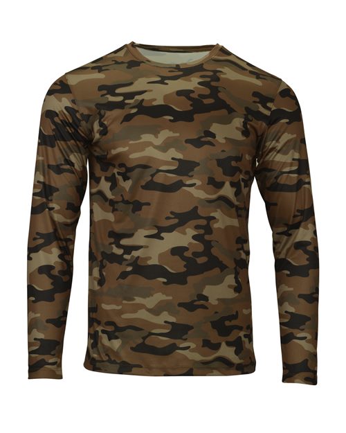 Paragon Men's Woodland Performance Long Sleeve T-Shirt 238 - HatFlow Company