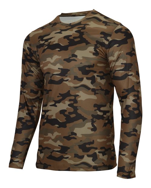 Paragon Men's Woodland Performance Long Sleeve T-Shirt 238 - HatFlow Company