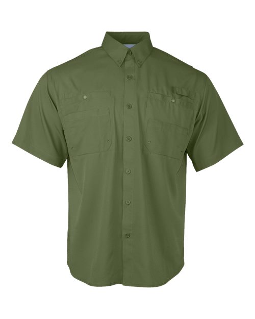 Paragon Men's Hatteras Performance Short Sleeve Fishing Shirt 700