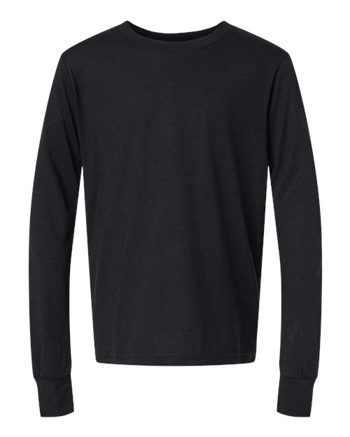 BELLA + CANVAS Youth Triblend Long Sleeve Tee 3513Y - HatFlow Company