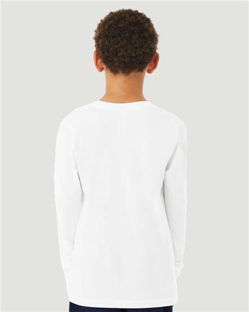 BELLA + CANVAS Youth Triblend Long Sleeve Tee 3513Y - HatFlow Company
