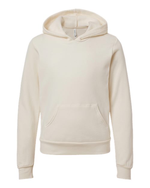 BELLA + CANVAS Youth Sponge Fleece Hoodie Sweatshirt 3719Y - HatFlow Company