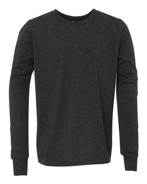BELLA + CANVAS Youth Triblend Long Sleeve Tee 3513Y - HatFlow Company