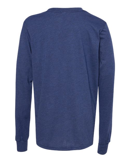 BELLA + CANVAS Youth Triblend Long Sleeve Tee 3513Y - HatFlow Company