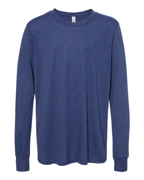 BELLA + CANVAS Youth Triblend Long Sleeve Tee 3513Y - HatFlow Company