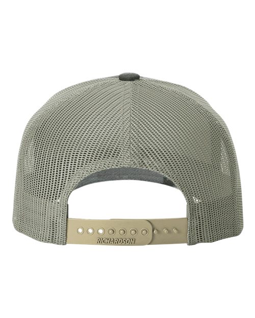 Richardson Printed Five-Panel Trucker Cap 112PFP - HatFlow Company
