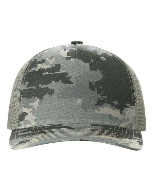 Richardson Printed Five-Panel Trucker Cap 112PFP - HatFlow Company