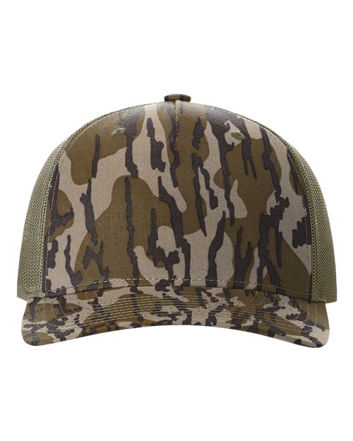 Richardson Printed Five-Panel Trucker Cap 112PFP - HatFlow Company