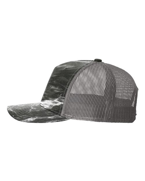 Richardson Printed Five-Panel Trucker Cap 112PFP - HatFlow Company