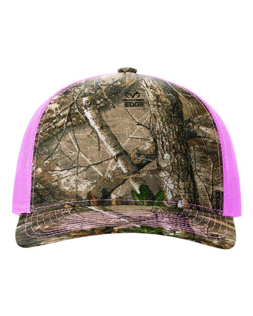 Richardson Printed Five-Panel Trucker Cap 112PFP - HatFlow Company