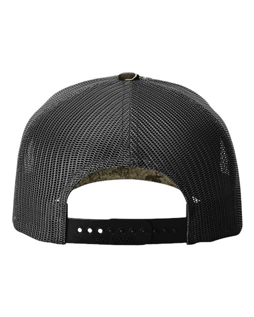 Richardson Printed Five-Panel Trucker Cap 112PFP - HatFlow Company