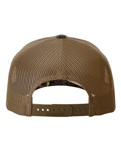 Richardson Printed Five-Panel Trucker Cap 112PFP - HatFlow Company